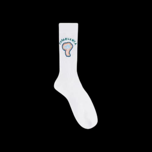 Casablanca Printed Socks 'Rainbow Mushroom'