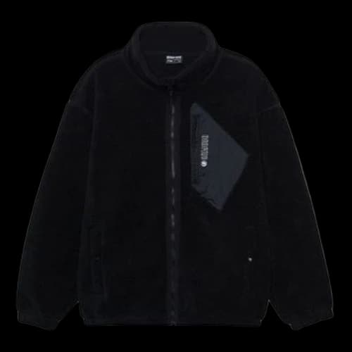 Li-Ning BadFive Logo Polar Fleece Jacket 'Black'