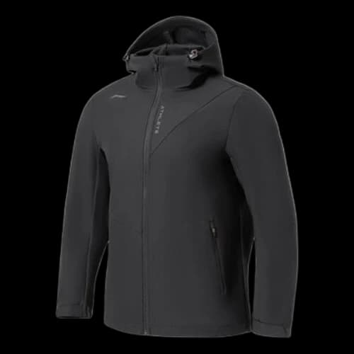 Li-Ning Sports Hooded Windbreaker 'Black'
