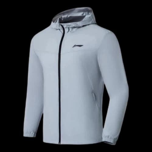 Li-Ning Logo Running Windbreaker 'Blue Haze'