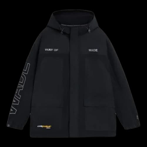 Li-Ning Way Of Wade Logo Waterproof Hooded Jacket 'Black'
