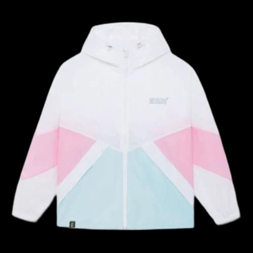 Li-Ning Way Of Wade Logo Color Block Hooded Jacket 'White Blue Pink'
