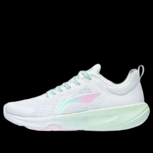 Li-Ning Badminton Sport Shoes 'White Green' (Women's)