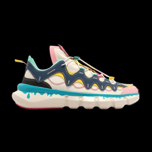 Li-Ning Essence 2.3 Lite 'Paint Drip - White Prussian Blue'