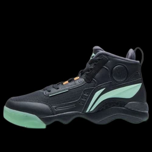 Li-Ning Basketball Shoes 'Black Mint Green'
