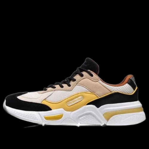 Li-Ning Reverses Classical Light Leisure Low 'Black yellow' (Women's)