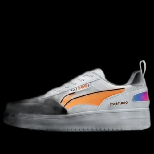 Li-Ning No.258 Classic Leisure Low 'White Orange'