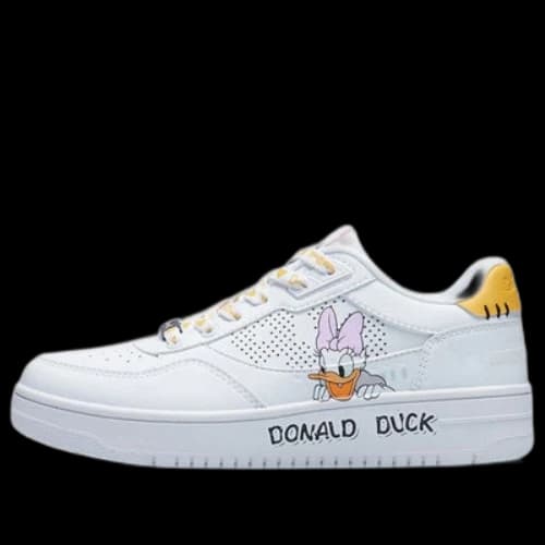 Li-Ning Classic Skateboarding x Disney 'White Yellow Daisy' (Women's)
