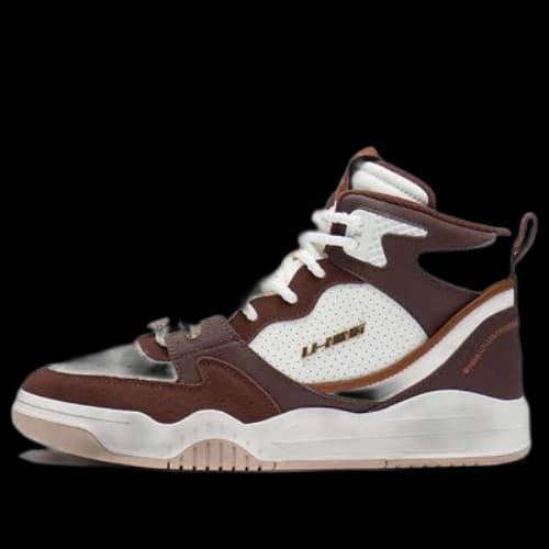 Li-Ning Moon White High 'White Brown'