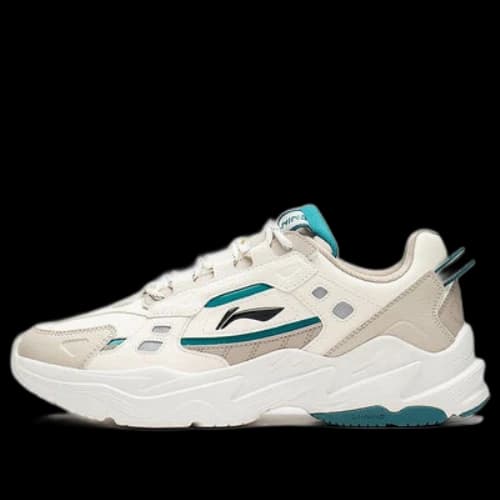 Li-Ning Retro Reflective Sneakers 'Beige Green'