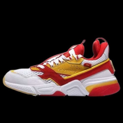 Li-Ning Stylish Shoes 'White Red Yellow' (Women's)