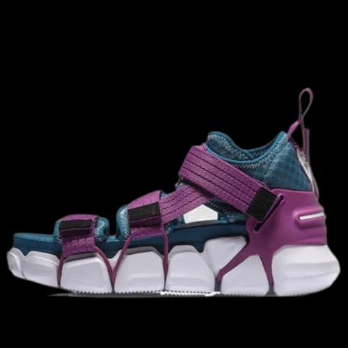 Li-Ning Mix 2 Platform Paris Fashion Week 'Purple Green' (Women's)