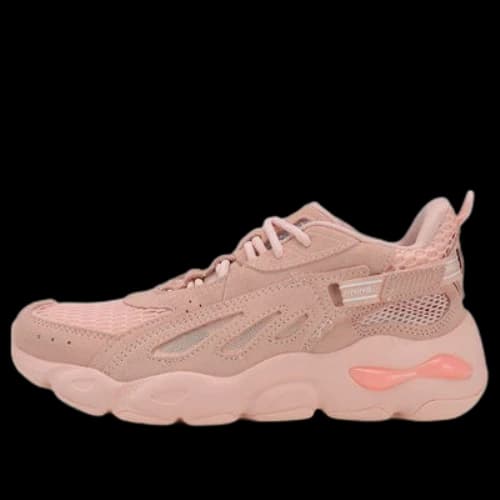 Li-Ning New York Fashion Week Breathable Lightweight Casual Dad Shoes Pink (Women's)