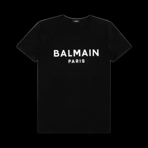 Balmain Printed T-Shirt 'Noir/Blanc'