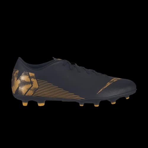 Nike Mercurial Vapor 12 Club FG MG 'Black Metallic Gold'