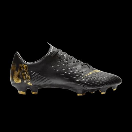 Nike Vapor 12 Pro FG Black Metallic Vivid Gold