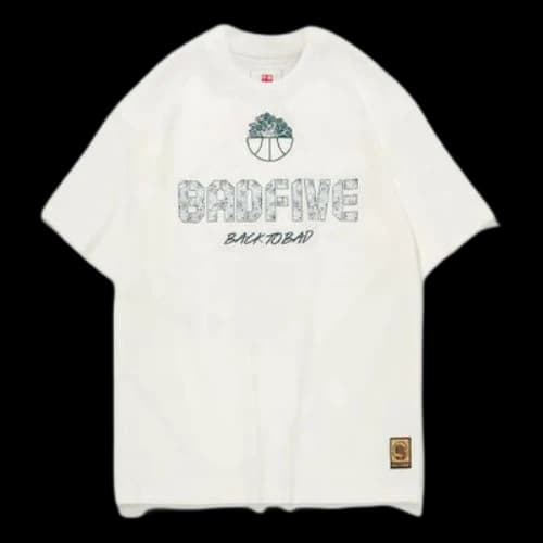 Li-Ning BadFive Hoops Graphic T-shirt 'Beige'