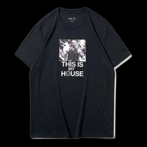 Li-Ning Way Of Wade Photo Graphic T-shirt 'Black'