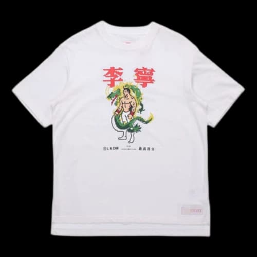Li-Ning Dragon Boxer Graphic Paris Fashion Week T-shirt 'White'