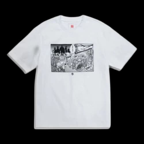 Li-Ning BADFIVE Printing Sports Round Neck Short Sleeve 'White'