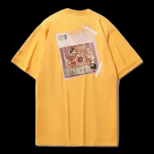 Li-Ning x Disney Crossover Sports Fashion Tee 'Yellow' (Women's)