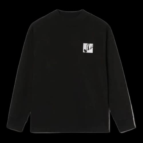 Li-Ning x Disney Mickey x Keith Haring Long Sleeve Top 'Black' (Women's)