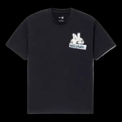 Li-Ning x OG_SLICK Crossover SS22 Graffiti Printing Round Neck Loose Short Sleeve 'Black'