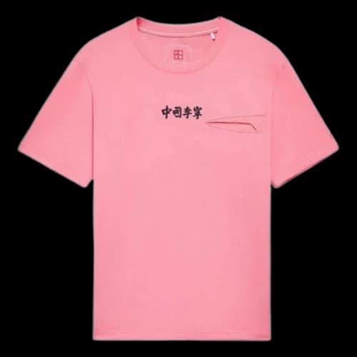 Li-Ning Lifestyle Crew Neck Tee 'Pink'