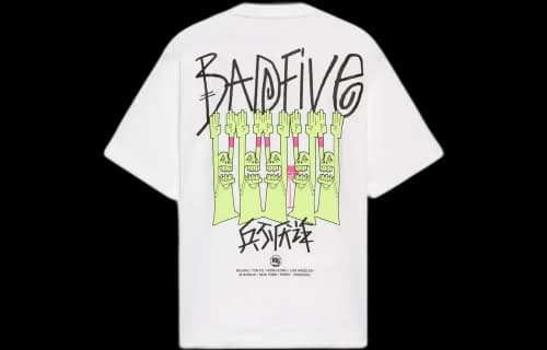 Li-Ning BadFive Graphic Loose Fit T-shirt 'White'