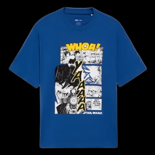 Li-Ning x Star Wars Comic Graphic T-shirt 'Blue'