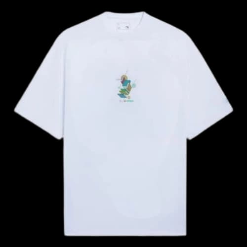 Li-Ning Graphic Loose Fit T-shirt 'White'