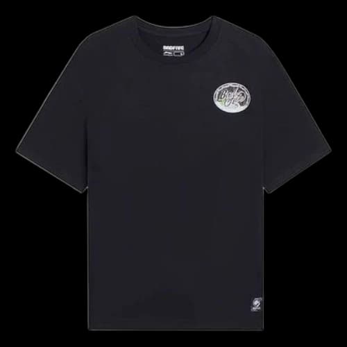 Li-Ning BadFive Graphic T-shirt 'Black'