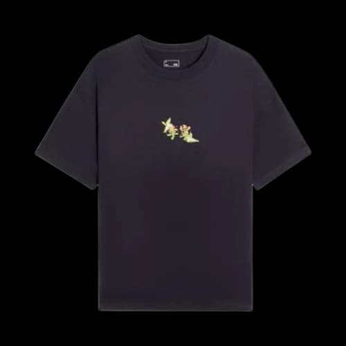 Li-Ning Floral Graphic T-shirt 'Black'
