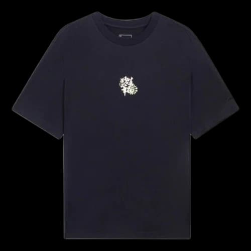 Li-Ning Floral Logo T-shirt 'Black'