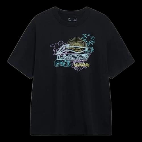 Li-Ning Graphic T-shirt 'Black'