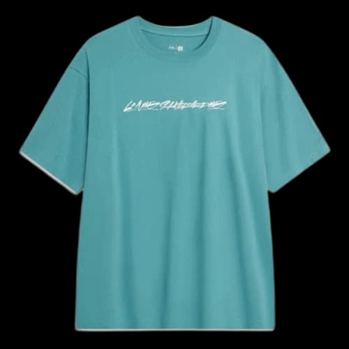 Li-Ning x OG_SLICK Skateboarding Graphic T-shirt 'Teal'