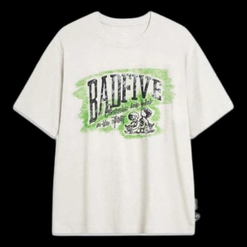 Li-Ning Hoops Cartoon Graphic T-shirt 'Beige'