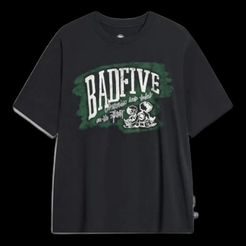 Li-Ning BadFive Graphic T-shirt 'Black'