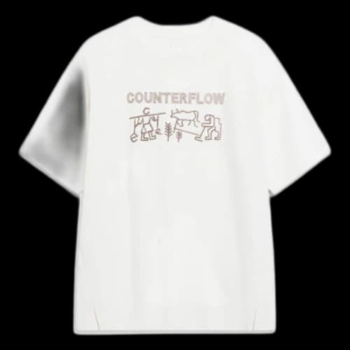Li-Ning Counterflow Graphic T-shirt 'White'