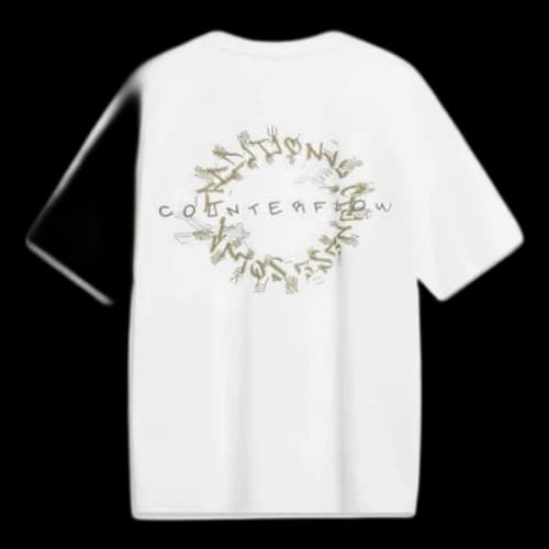 Li-Ning Counterflow Graphic T-shirt 'White'