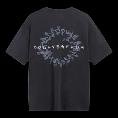Li-Ning Counterflow Logo T-shirt 'Black'