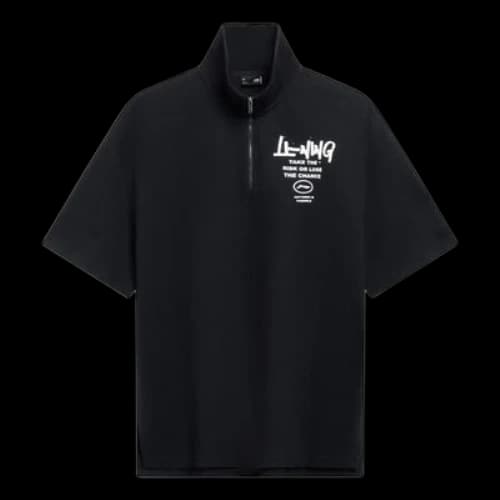 Li-Ning Logo Polo Shirt 'Black'