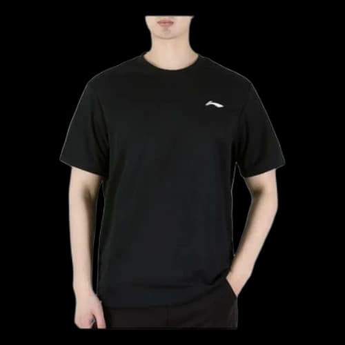 Li-Ning Essential Small Logo T-shirt 'Black'