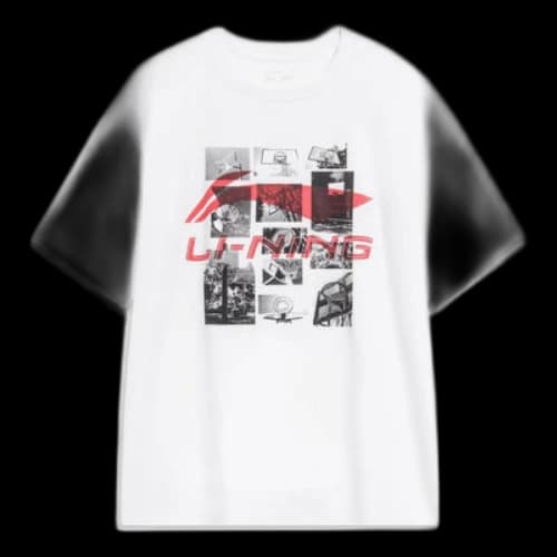 Li-Ning Photo Graphic T-shirt 'White'