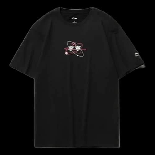 Li-Ning Atom Graphic T-shirt 'Black'