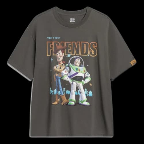 Li-Ning x Disney Toy Story Graphic T-shirt 'Washed Grey'