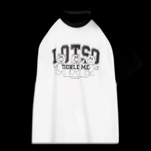 Li-Ning x Disney Toy Story Lotso Graphic T-shirt 'White Black'
