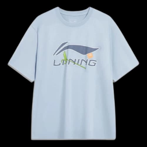 Li-Ning Essential Logo T-shirt 'Light Blue'