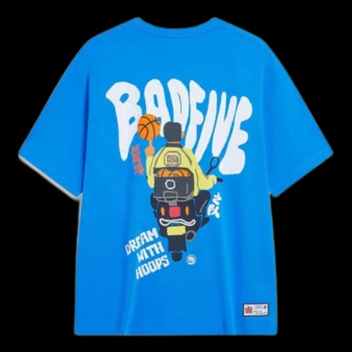 Li-Ning BadFive Graphic T-shirt 'Blue'