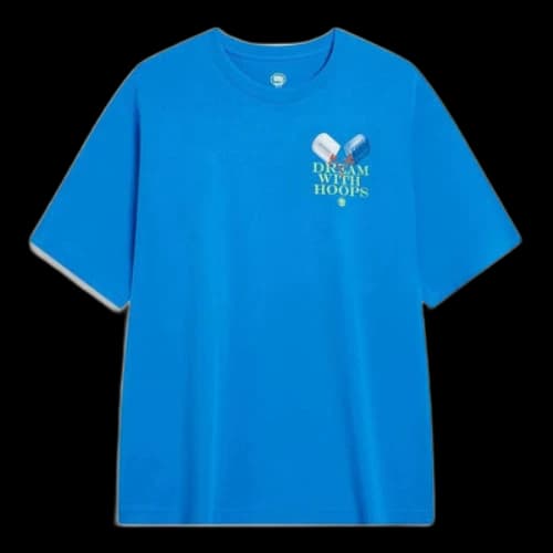 Li-Ning BadFive Graphic T-shirt 'Blue'